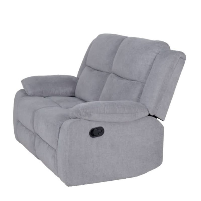 Modern Mid Grey Rancher Double Recliner for Ultimate Relaxation