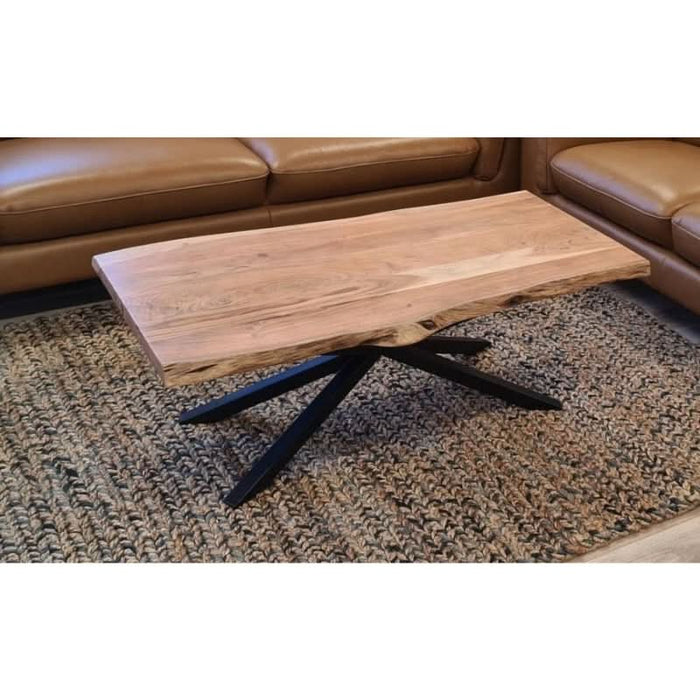 Stunning Elba Natural Majesty Coffee Table with unique Acacia grain