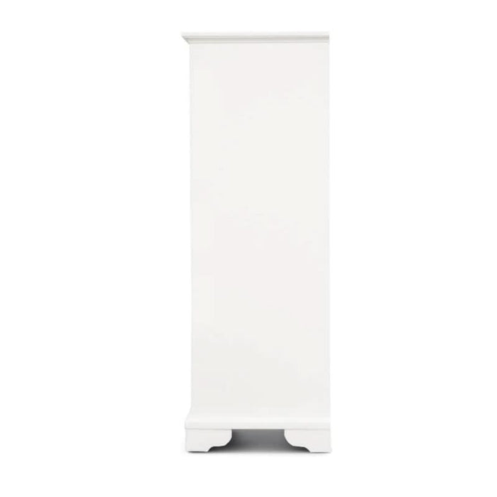 Acacia White Sala Elegance Tallboy: Deluxe MKII Version