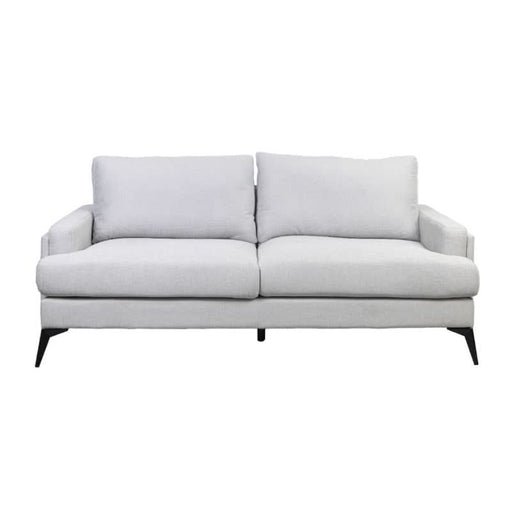 Elegant Barclay Deluxe Graphite 3-Seater Sofa in Lustrous Light Grey