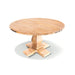 Gather Around the Utah Round Dining Table in Honey Wash for Timeless Elegance