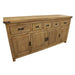 Artisan Crafted Utah Elegance Buffet - Unique Honey Wash Finish