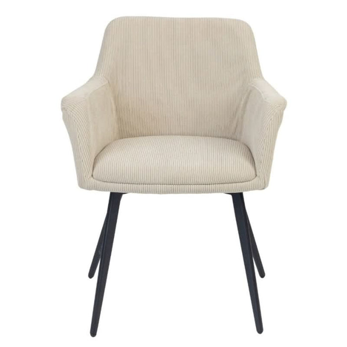 Luxurious Beige Polyester Waltz Dining Chair for modern homes