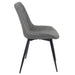 Sophisticated Giselle Light Grey Fabric Chair to Complement Any Dining Table