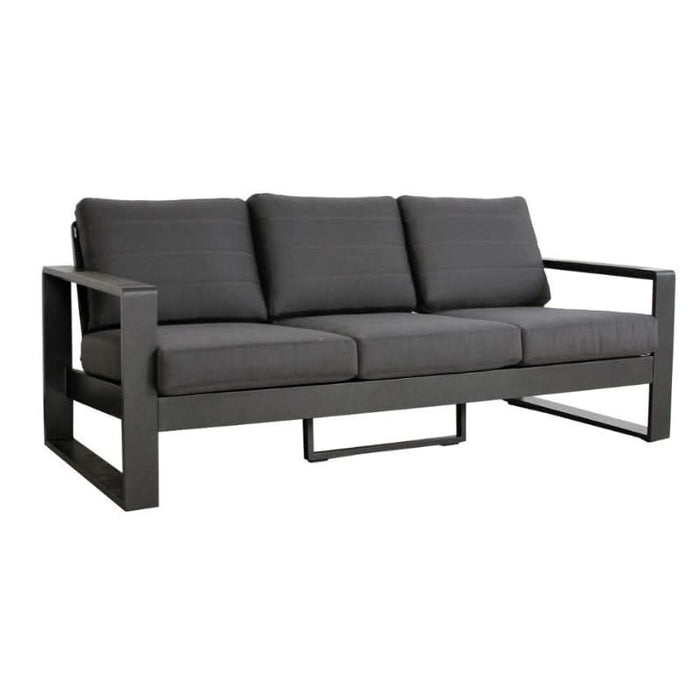 Contemporary Maderia Haven Outdoor Furniture Set in Chic Charcoal Finish