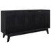 Ella 3-Drawer Buffet in Brushed Black