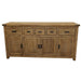 Utah Elegance Buffet in Honey Wash - French Provincial Style with Industrial Touch