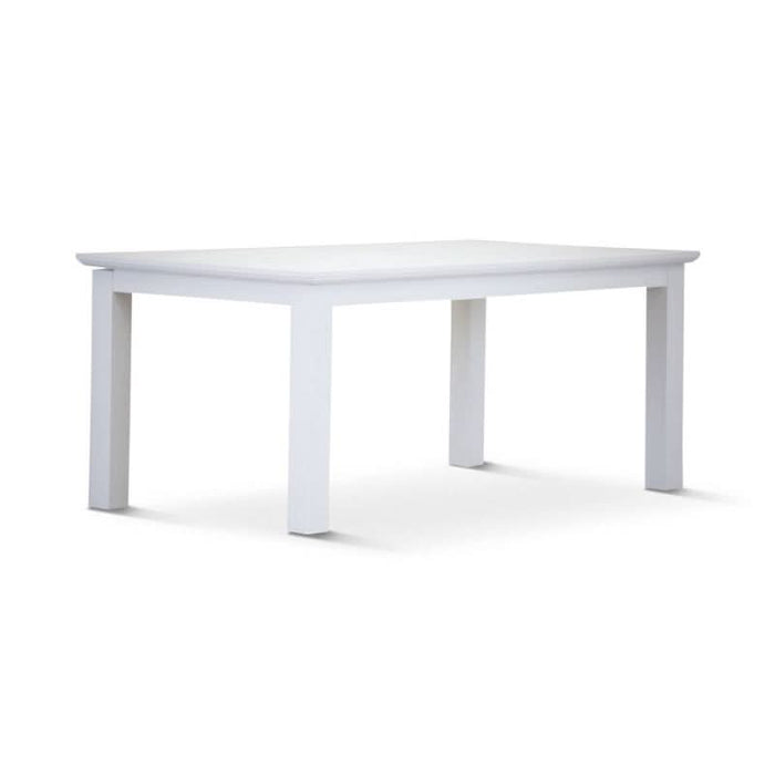 Durable White Coastal Dining Table with Contemporary Flair