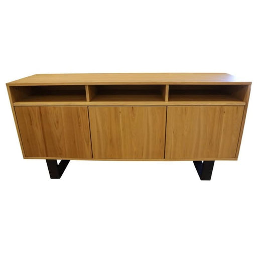 Chic Boston Elegance Natural Finish Buffet for Contemporary Dining Spaces