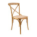 Elegant Oak Bistro Chair with Traditional Steam Bent Frame