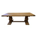 Sophisticated Utah Mango Wood Coffee Table in Warm Honey Wash Finish