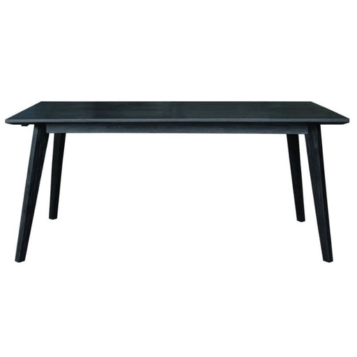 Luxurious Ella Dining Table with Modern Brushed Black Finish