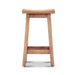 Minimalist Design Honey Wash Mango Wood Kitchen Stool