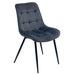 Sophisticated Giselle Grey Fabric Chair to Complement Any Dining Table