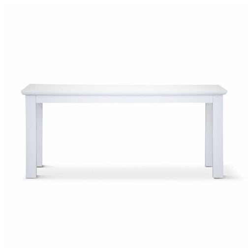 Brushed White Coastal Dining Table for a Beach-Inspired Home