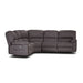 Jersey Serenity Recliner Sofa - Coffee Bliss with Dual Loungers