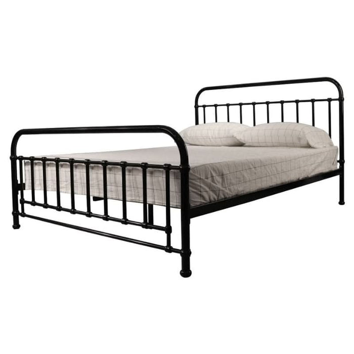 Sturdy and Stylish Akira Queen Bed in Black - Perfect Bedroom Centerpiece