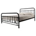 Sturdy and Stylish Akira Queen Bed in Black - Perfect Bedroom Centerpiece