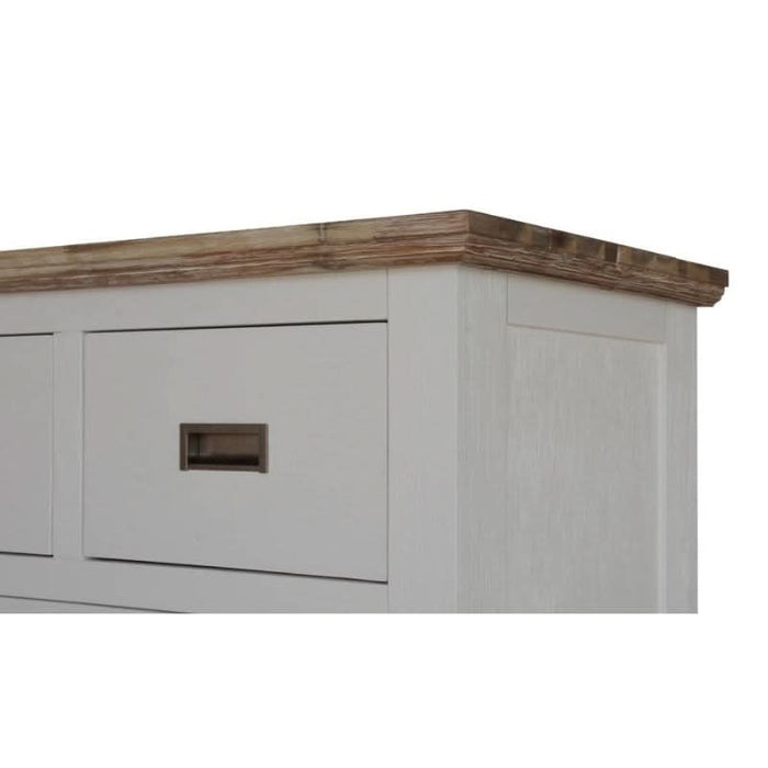 Sophisticated Multi-Color Acacia Tallboy with Practical Storage by Folkestone Spectra Vision