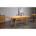 Elegant Galway 240cm Natural Marri Wood Rectangular Dining Table