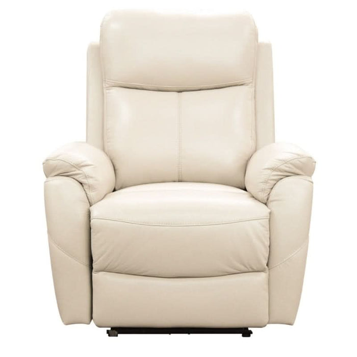 Premium Silver Camden Luxe Leather Lounge Set with Electric Recliners