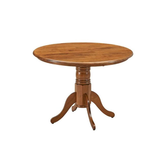 Elegant Mackay Regal Round Walnut Dining Table 