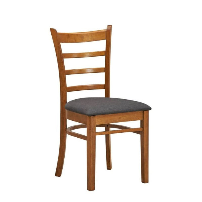 Mackay Majestic Walnut Dining Chair Constructed from sturdy rubberwood and premium fabric