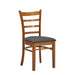 Mackay Majestic Walnut Dining Chair Constructed from sturdy rubberwood and premium fabric