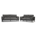 Sonoma Metallic Charcoal Sofa Pair – 3+2 Seat Configurations