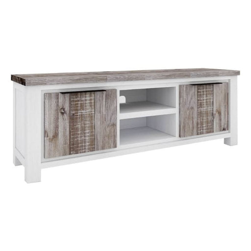 Kaleidoscope Haven: Homestead Etu Media Unit with Dual Doors & Niches