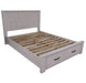 Whitewash 4 Piece Florida Queen Bedroom Suite Set - Shopica Pty Ltd