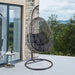 The Haven Sphere: Jimmy Out Pod Chair in Sleek Grey - Shopica Pty Ltd