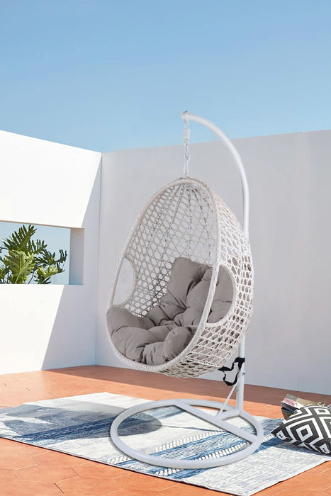 Cloud Nest: Jimmy Out Pod Chair in Pristine White - Shopica Pty Ltd