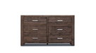 Sedona Grandeur Grey Stone Dresser with Six Drawers - Shopica Pty Ltd