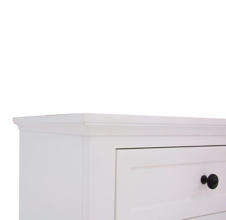 Vienna Bedside Table - Triple Drawer MKII Edition - Shopica Pty Ltd