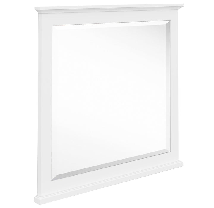 Sala Mirror in White - Acacia MKII Series - Shopica Pty Ltd