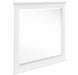 Sala Mirror in White - Acacia MKII Series - Shopica Pty Ltd