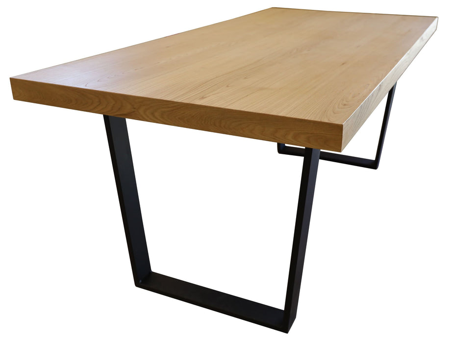 Urban Chic Boston Medium Dining Table in Natural Finish - Shopica Pty Ltd