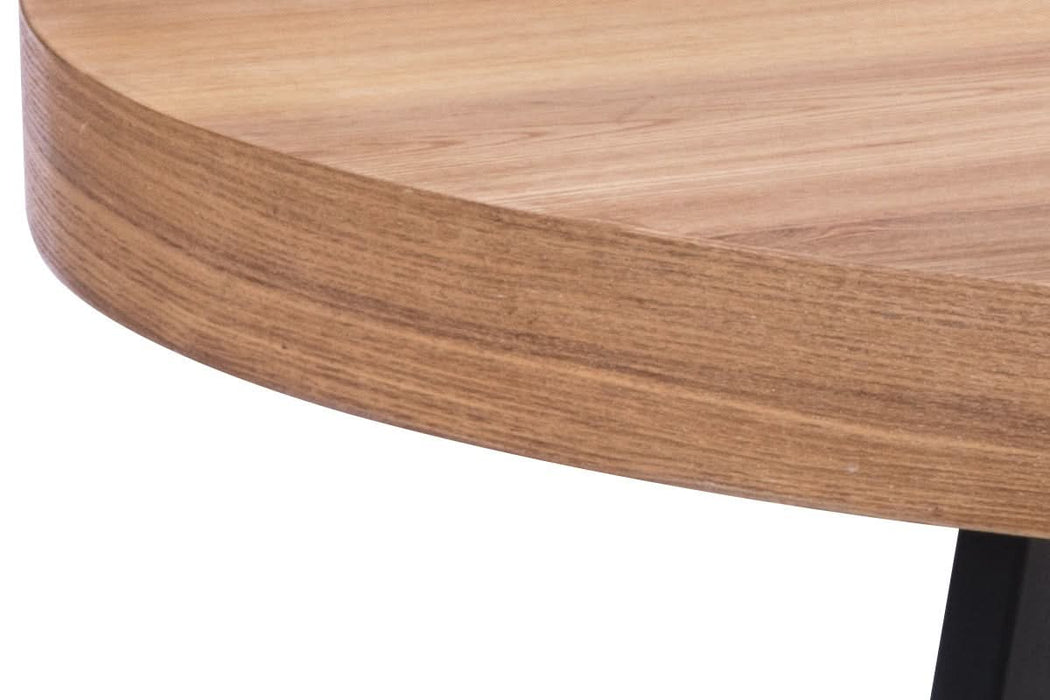 Boston Harmony Lamp Table Natural Finish - Shopica Pty Ltd