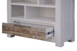 Homestead Multi-Tone Solid Acacia Timber Bookcase - Shopica Pty Ltd