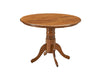 Mackay Walnut 5 Piece Round Dining Setting - Shopica Pty Ltd