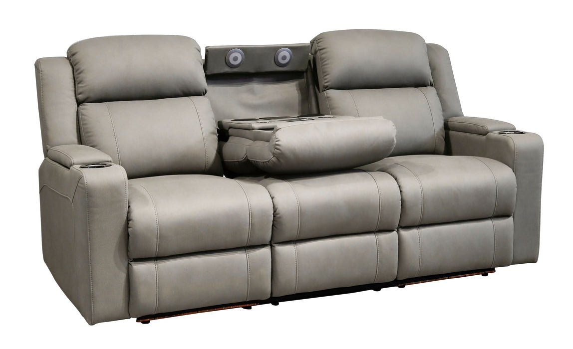 Academy Elite 3 Seater Electric Recliner Lounge Grey MKII - Shopica Pty Ltd