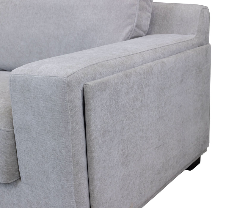 Callaway Comfort Corner Modular Lounge in Light Grey - Shopica Pty Ltd