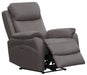 Camden Luxe Leather Electric Recliner Lounge Set Gunmetal - Shopica Pty Ltd