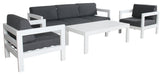 Alfresco Elegance White Artemis Outdoor Coffee Table - Shopica Pty Ltd