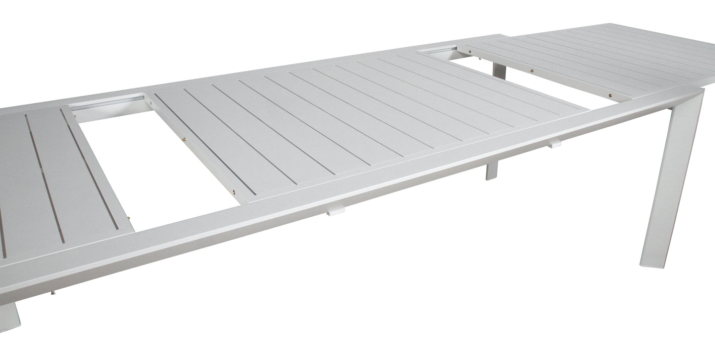 Eclipse Extend: Icaria White Outdoor Expansion Table - Shopica Pty Ltd