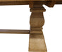 Utah Dining Table: Rustic Elegance Reimagined- Honey Wash - Shopica Pty Ltd