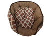 Luxury Nest Reversible Puppy Bed in a serene setting, showcasing comfort and style