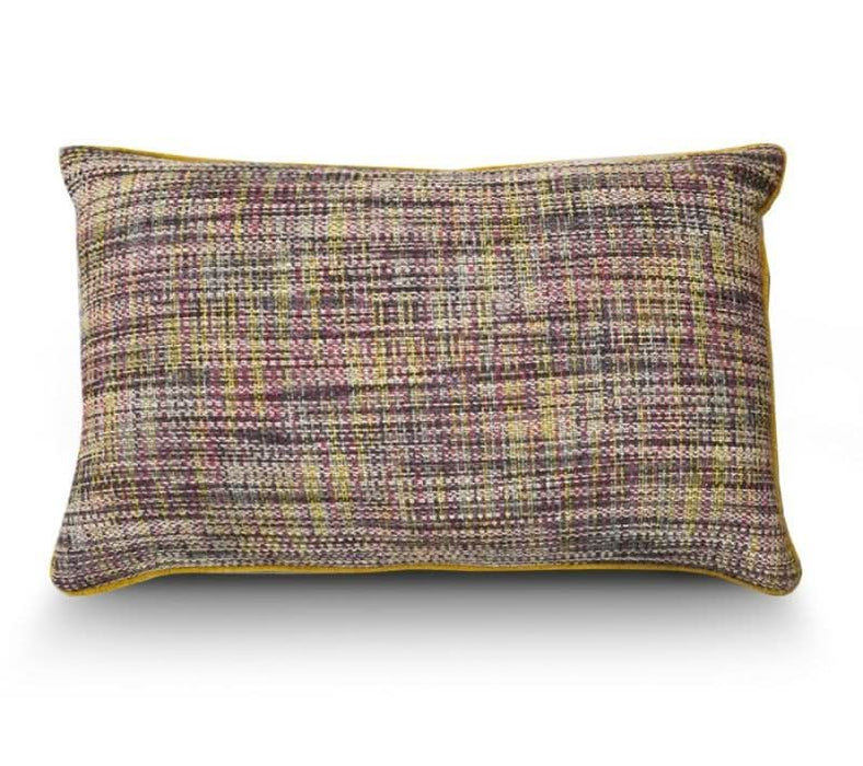 Multicolor Woven Cushion - Duck Feather Insert