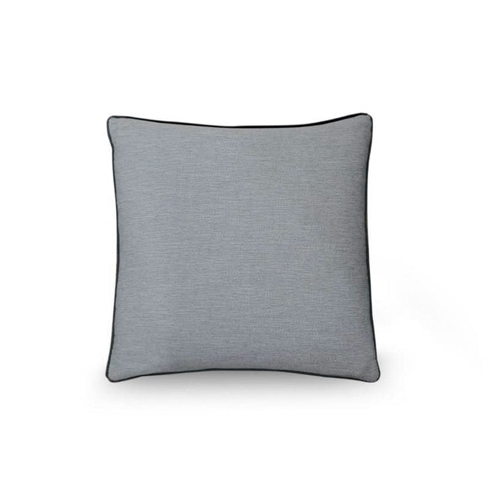 Light Blue and Deep Acqua Blue Reversible Cushion - Duck Feather Insert